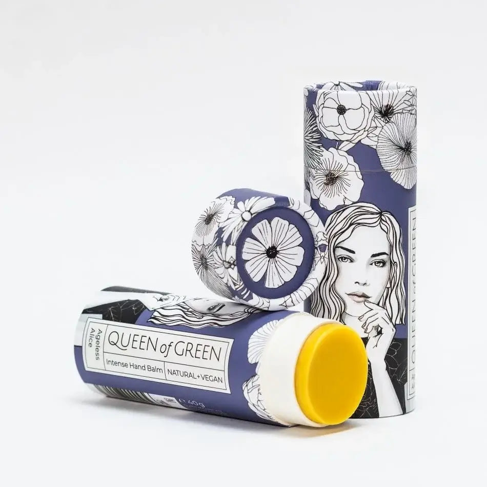 Intensiver Handbalsam Ageless Alice von Queen of Green – vegan, plastikfrei