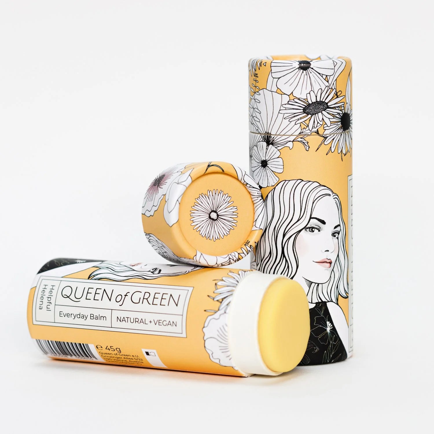 Hautpflege "Helpful Helena" von Queen of Green, plastikfrei und vegan