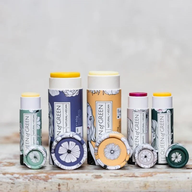 Kosmetik von Queen of Green, vegan und plastikfrei, handgemacht in Österreich