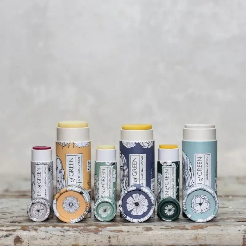 Kosmetik von Queen of Green, vegan und plastikfrei, handgemacht in Österreich
