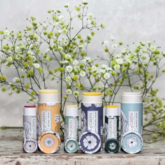Kosmetik von Queen of Green, vegan und plastikfrei, handgemacht in Österreich