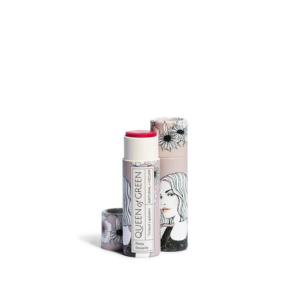 Getönter Lippenbalsam Rosy Rosalie  von Queen of Green